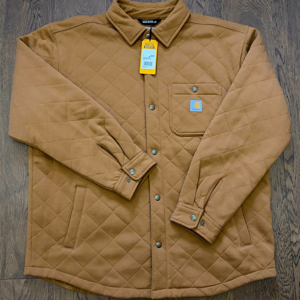 Куртка рубашка Carhartt Heavyweight Quilted Snap
