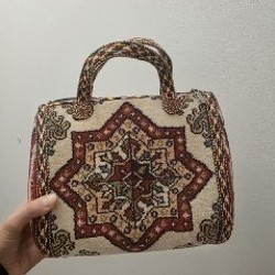 Уникальная сумка в стиле армянского ковра - фото 3