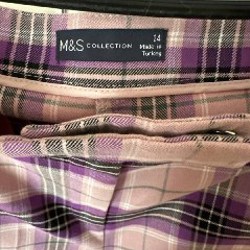 Брюки в клетку M&S - фото 4