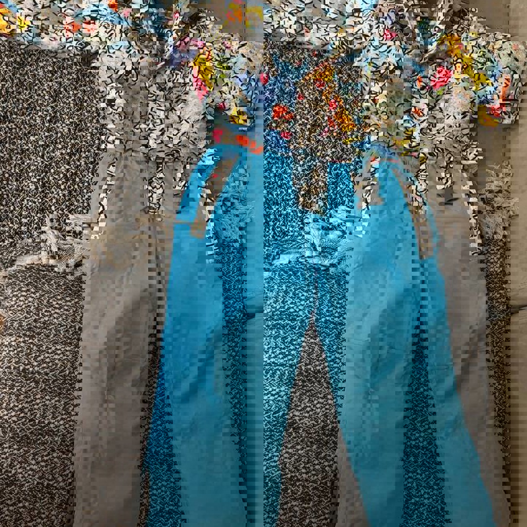 Куртка синяя