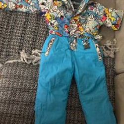 Куртка синяя - фото 1