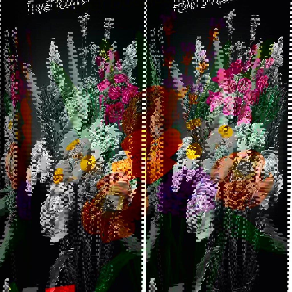 Букет цветов Lego