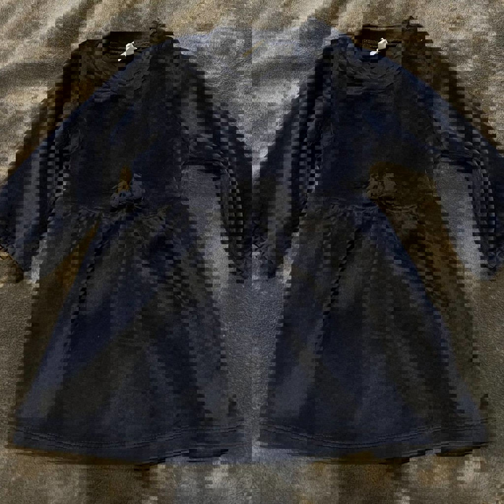 Платье велюровое