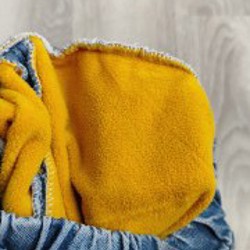 Джинсы утеплённые - фото 2