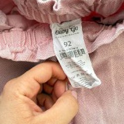 Джинсы розовые - фото 7