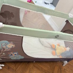 Кровать - манеж + два матраса - фото 6