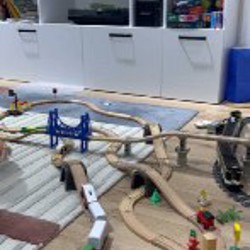 Деревянная железная дорога - фото 5