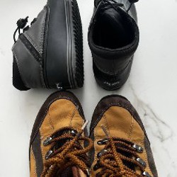 Ботинки черные - фото 3