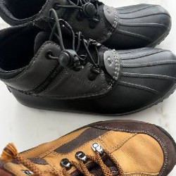 Ботинки черные - фото 4