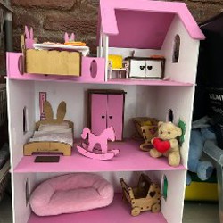 Домик для кукол 2 этажа - фото 4