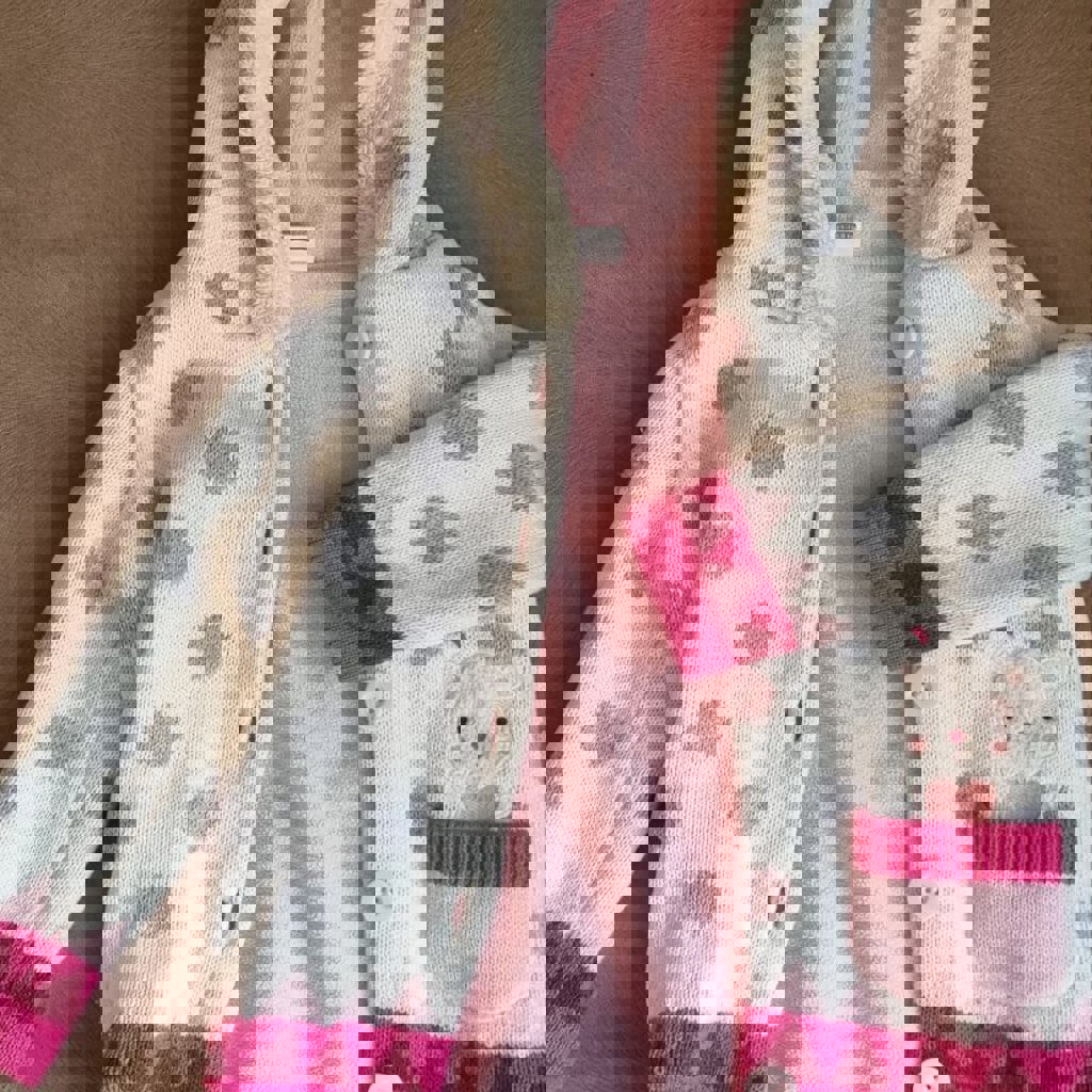 Утепленная кофточка