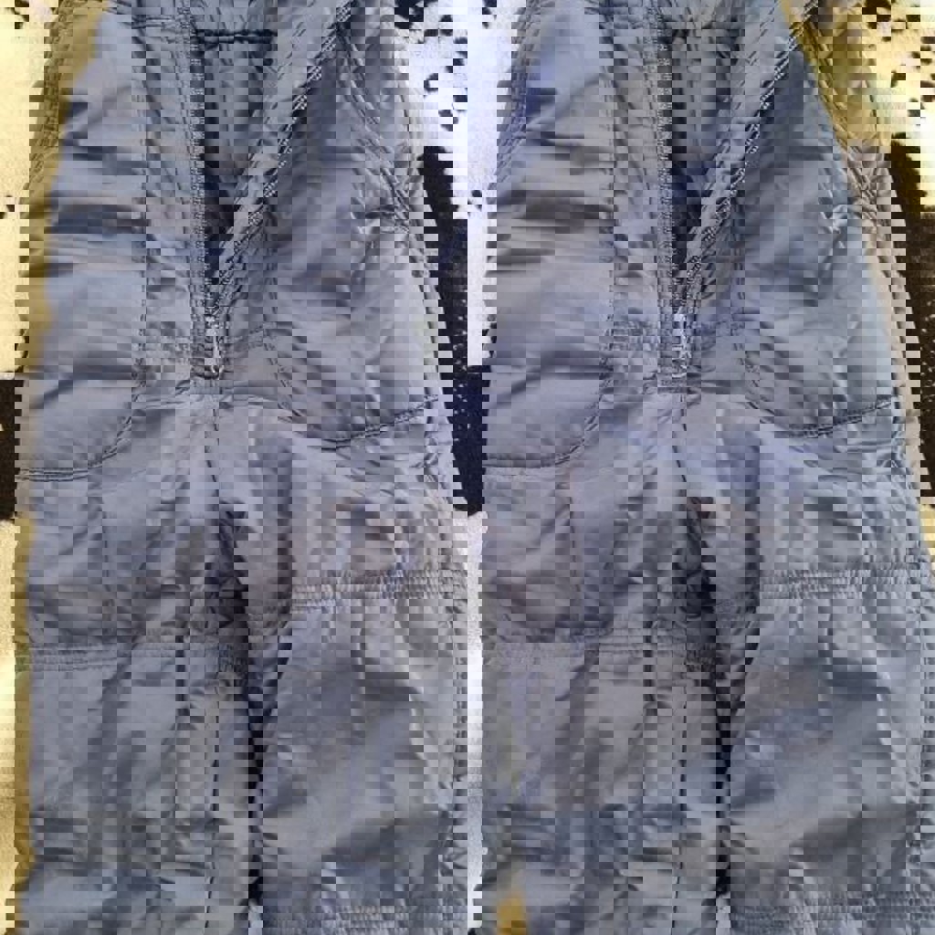 Детские утепленные штаны - полукомбинезон