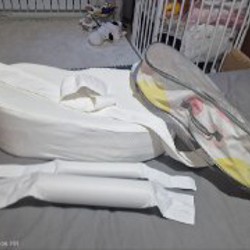 Плетёная люлька с подставкой - фото 6