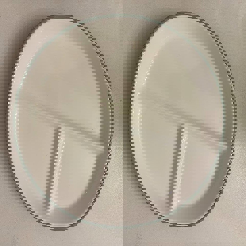 Фарфоровая тарелка на присоске