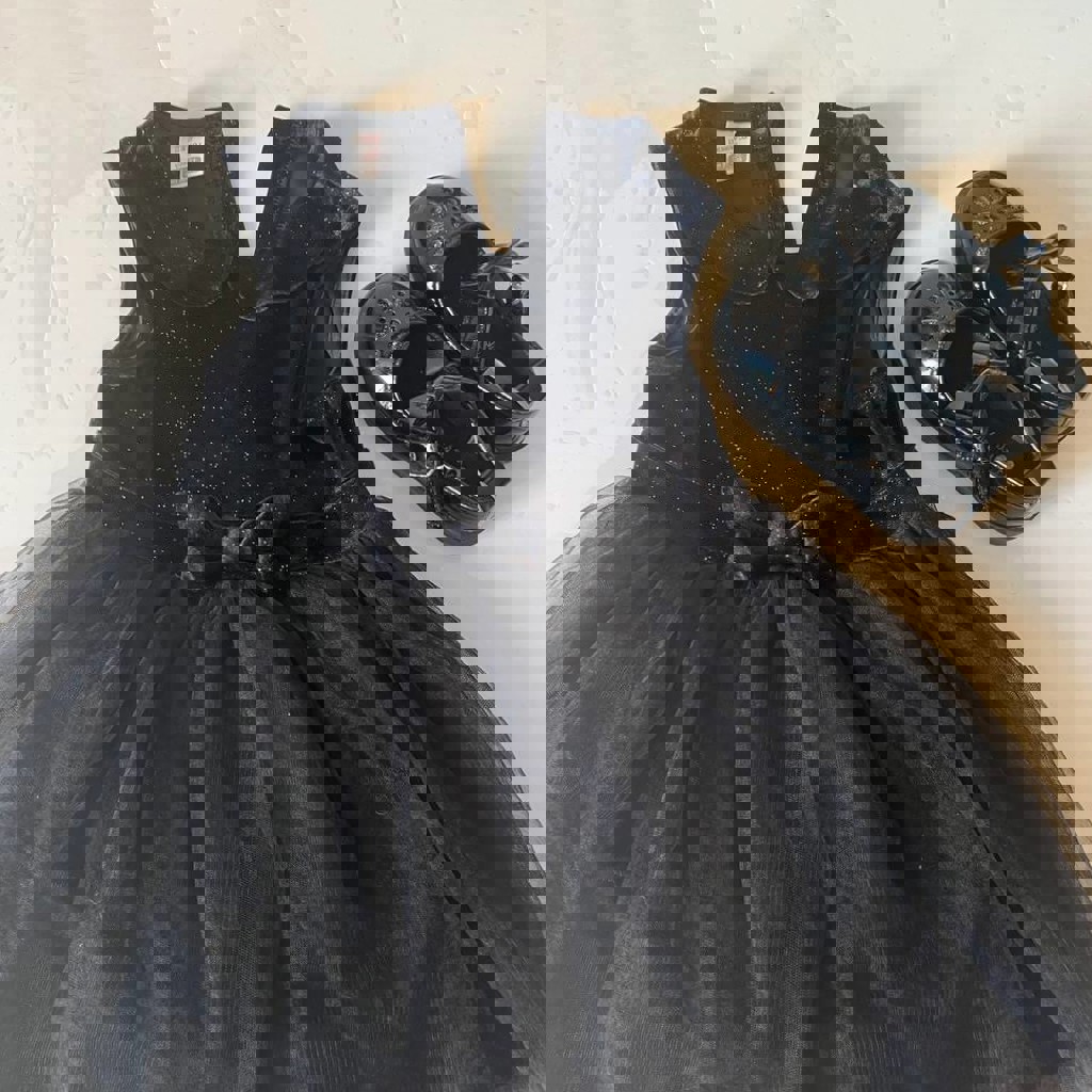 Праздничное платье с туфельками