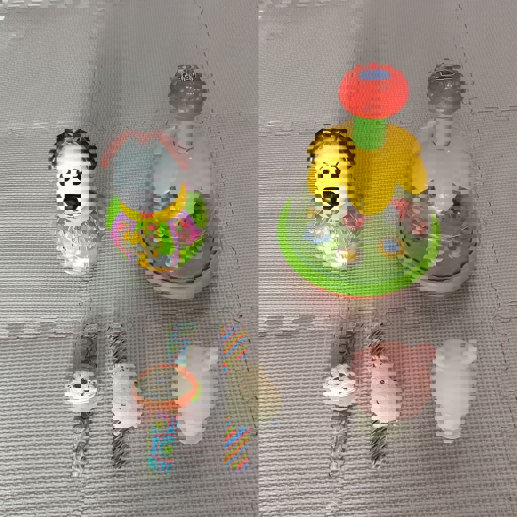 Обезьяна и бегемот на ручки