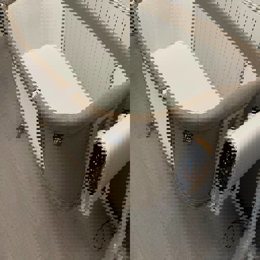 Детская приставная электро кроватка