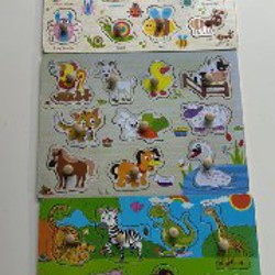 Деревянные пазлы/вкладыши - фото 4