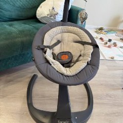 Шезлонг электрокачель Lionelo Rina Grey - фото 2