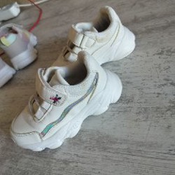 Кроссовки белые - фото 7