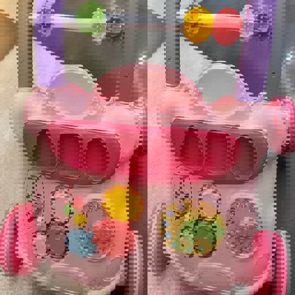 Детские ходунки-каталка с развивающей панелью