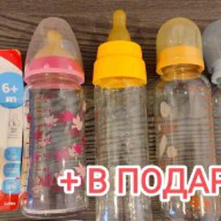 Бутылочка стеклянная NUK 240мл - фото 4