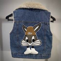 Дублёнка-авиатор с искусственным мехом - фото 3