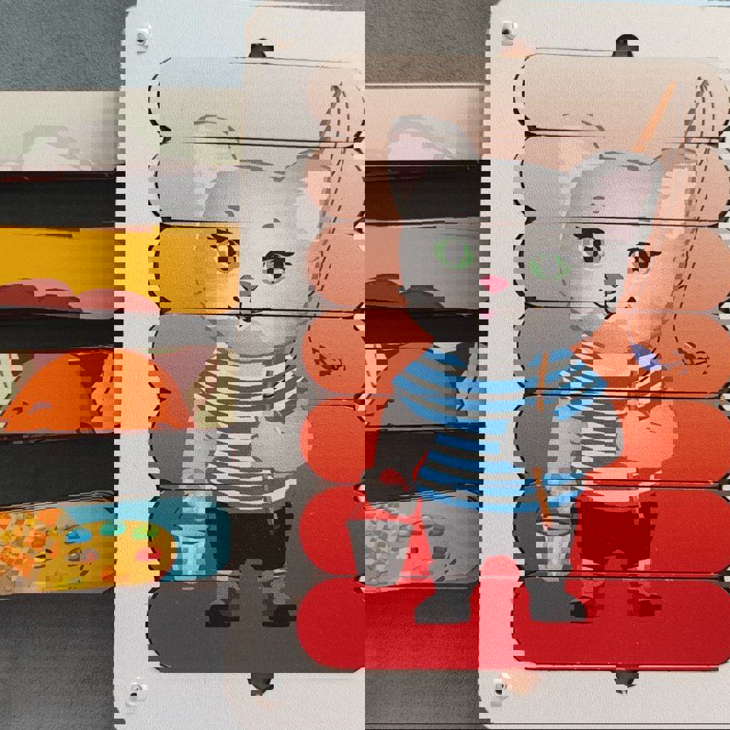 Пазлы-палочки деревянные