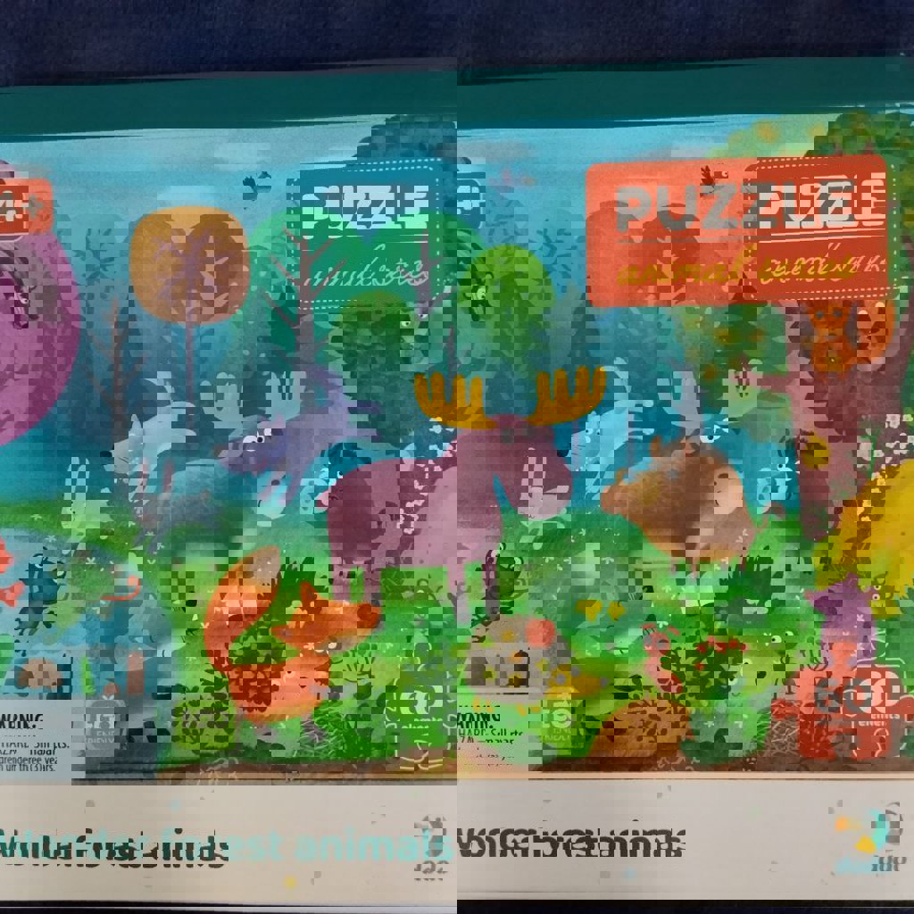 Пазл Dodo Лесные животные