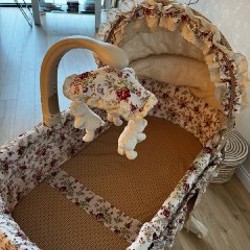 Люлька с колесами и музыкой - фото 4