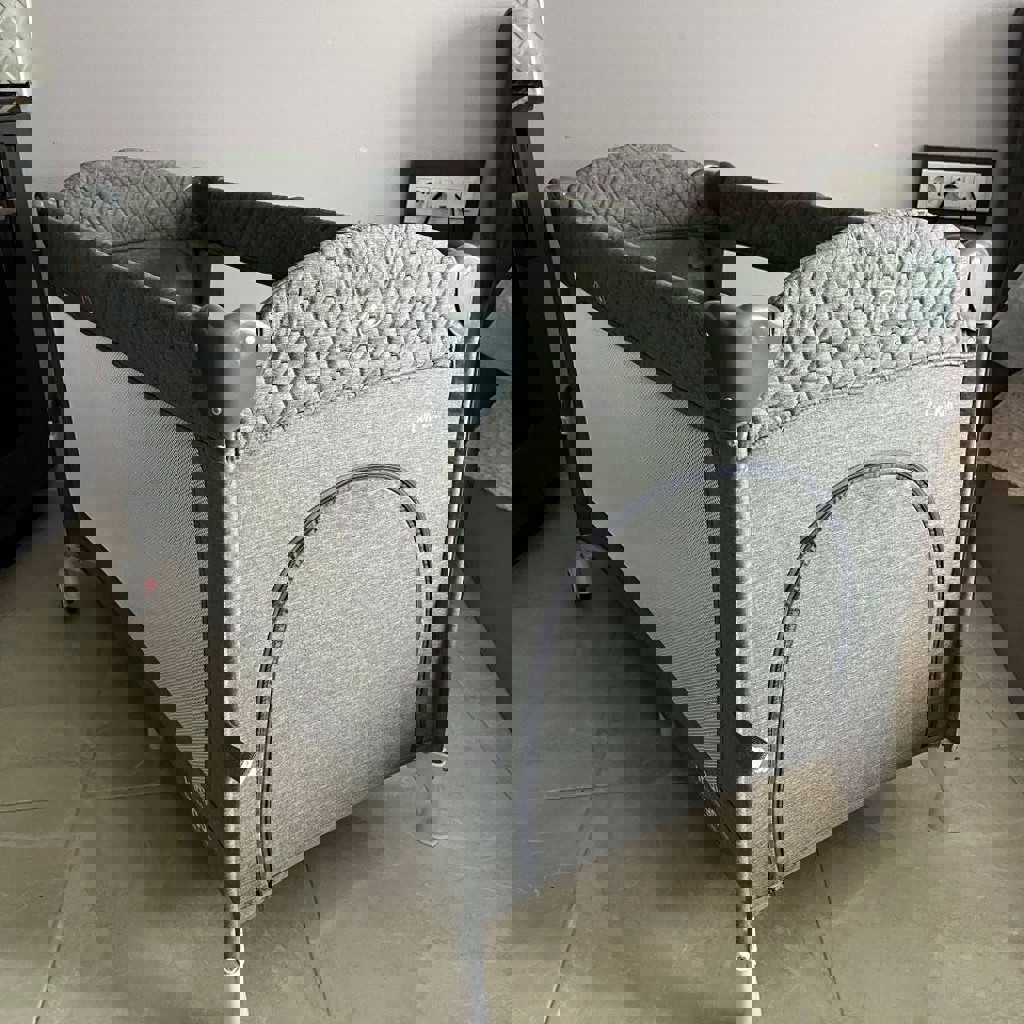 Детская кроватка-манеж