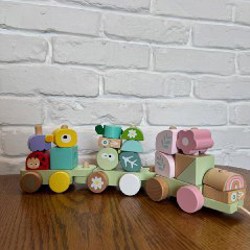 Деревянный паровозик - фото 2