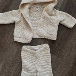 Вязаный костюмчик - фото 6