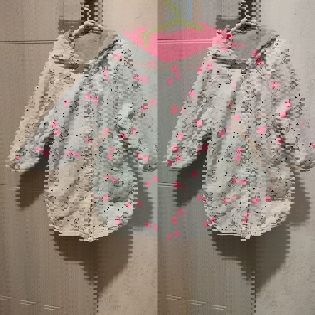 Двухсторонняя хлопковая куртка-ветровка