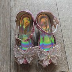 Туфли детские белые с бусинками - фото 7