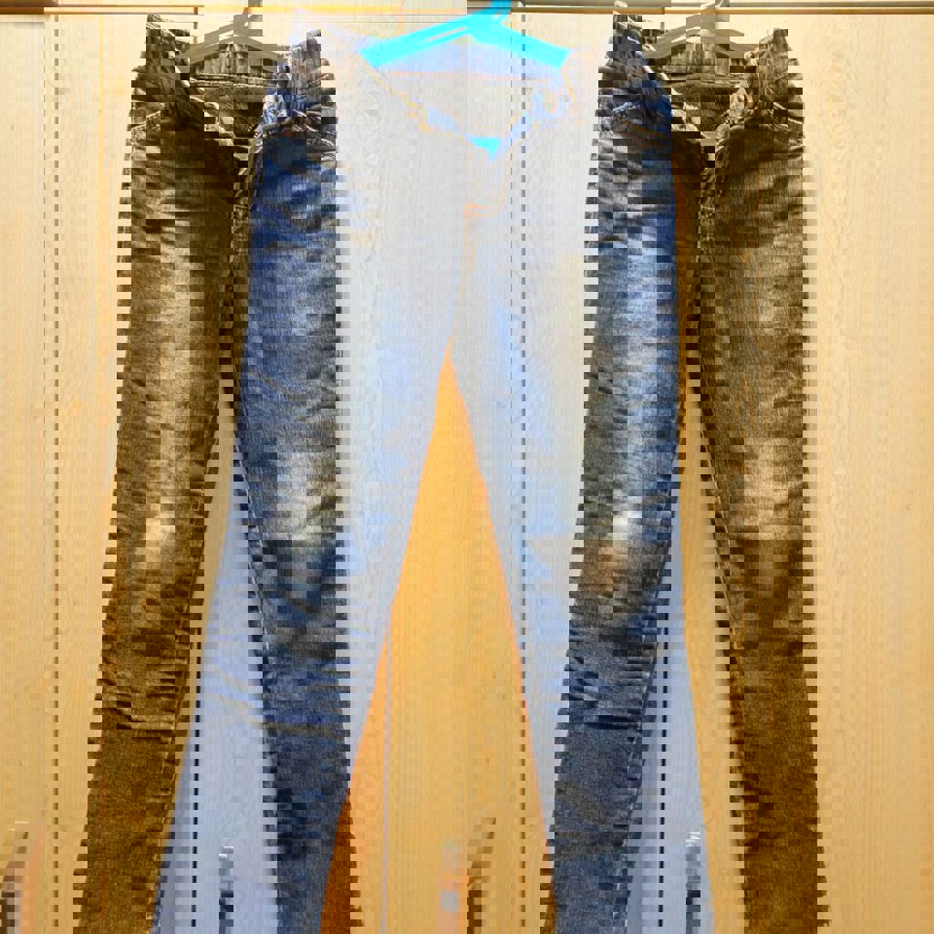 Теплые джинсы