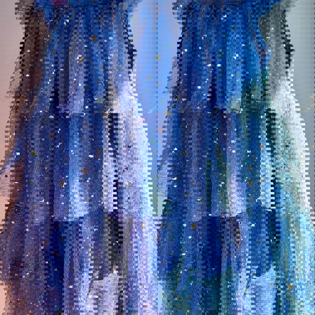 Платье со звездочками