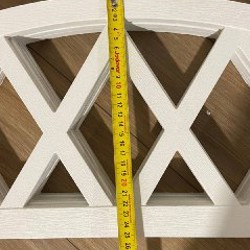 Комплект белых пластиковых заборчиков - фото 3