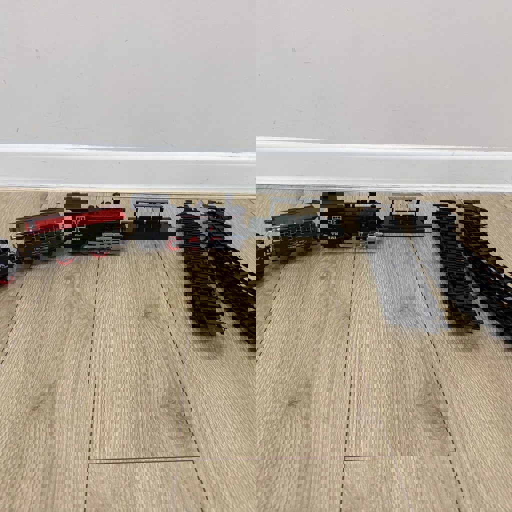 Дорога с паровозом