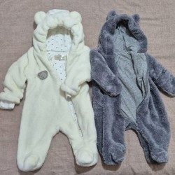 Тёплый костюм серый - фото 1