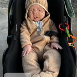 Комбинезон бежевый - фото 3