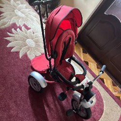 Велосипед с родительской ручкой - фото 2