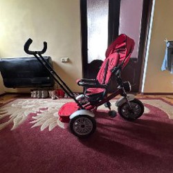 Велосипед с родительской ручкой - фото 3