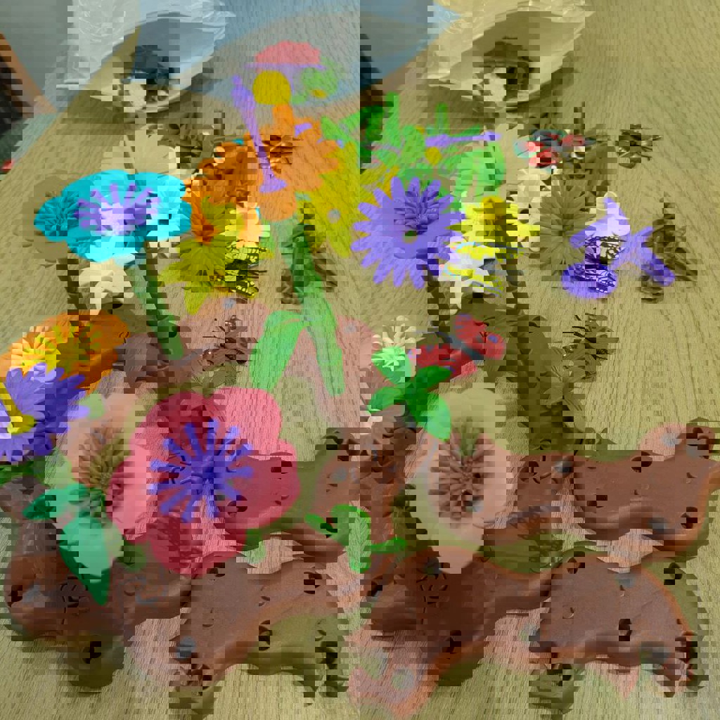 Конструктор цветочный сад