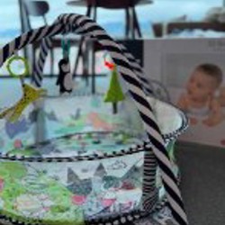 Манеж-коврик для новорожденных - фото 2