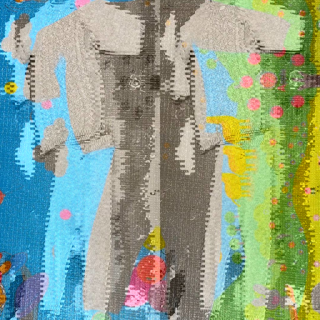 Вязаный костюм