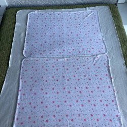 Плед белый флисовый - фото 2