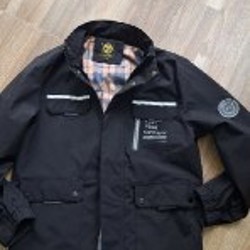 Куртка темно-зеленая - фото 4