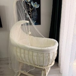 Детская кроватка-люлька с маятником - фото 3