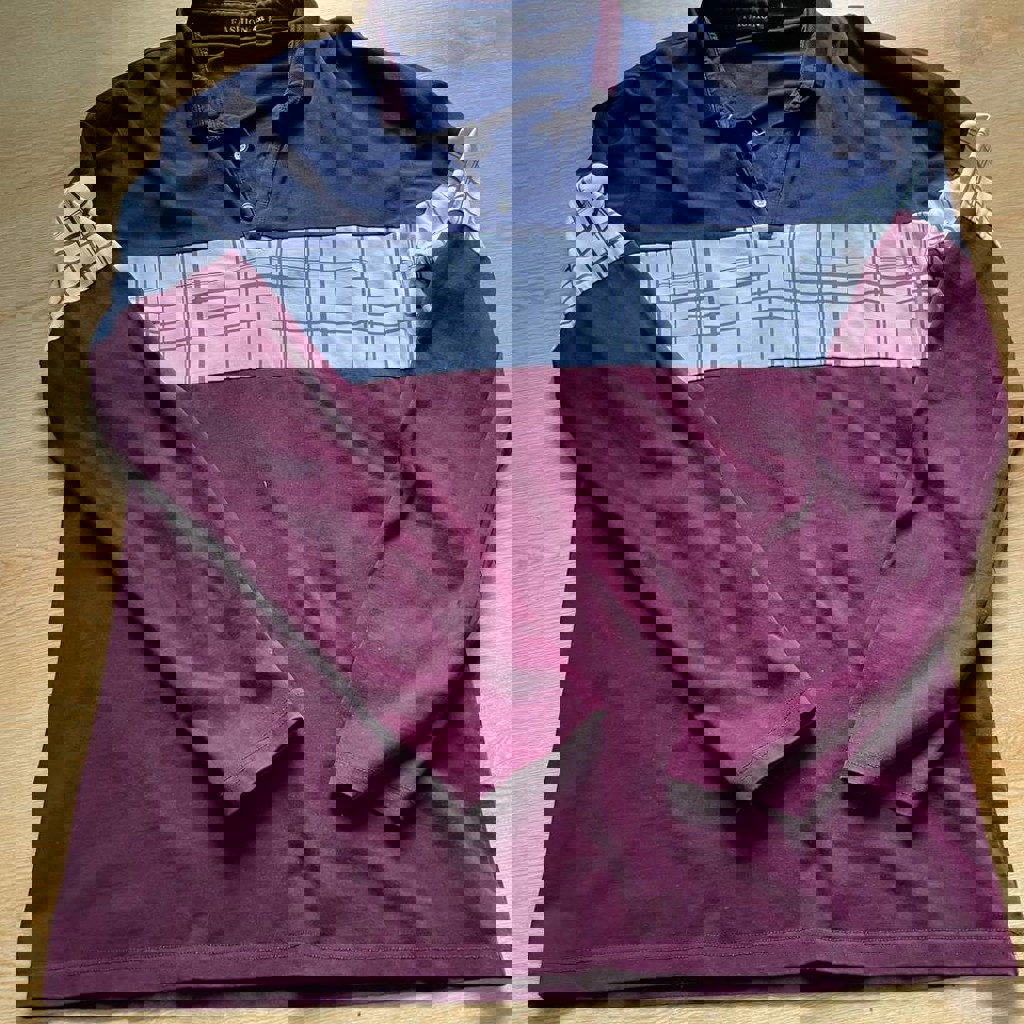 Поло с длинным рукавом